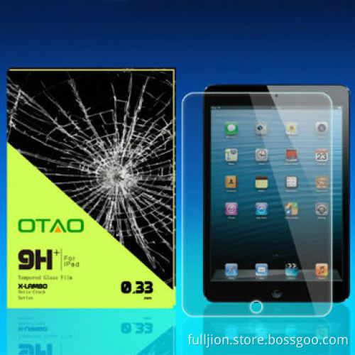 0.33mm 9H tempered-glass screen protector for iPad Air